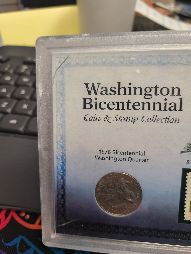 Washington Bicentennial Coin & Stamp Collection