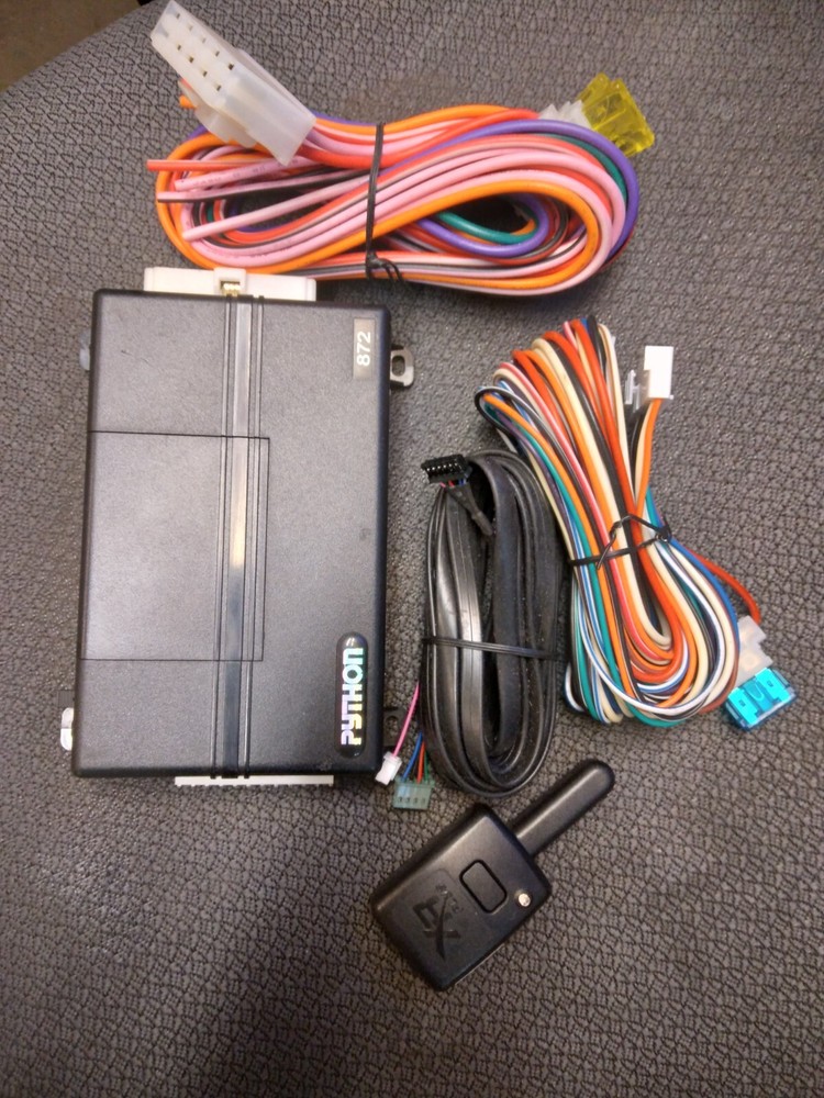 Python 872 2-Way Viper Clifford  Avital Alarm Remote Start Some Wires missing