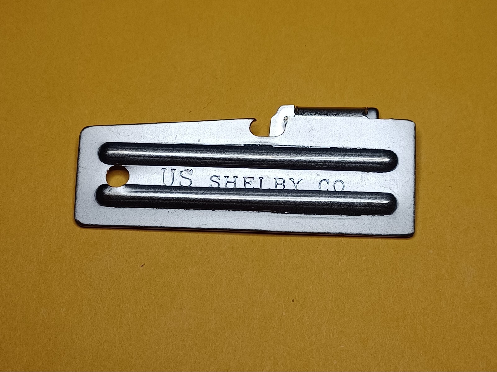 P-51 Original Military Can Opener Emergency Survival Tool with 4.5" Chain