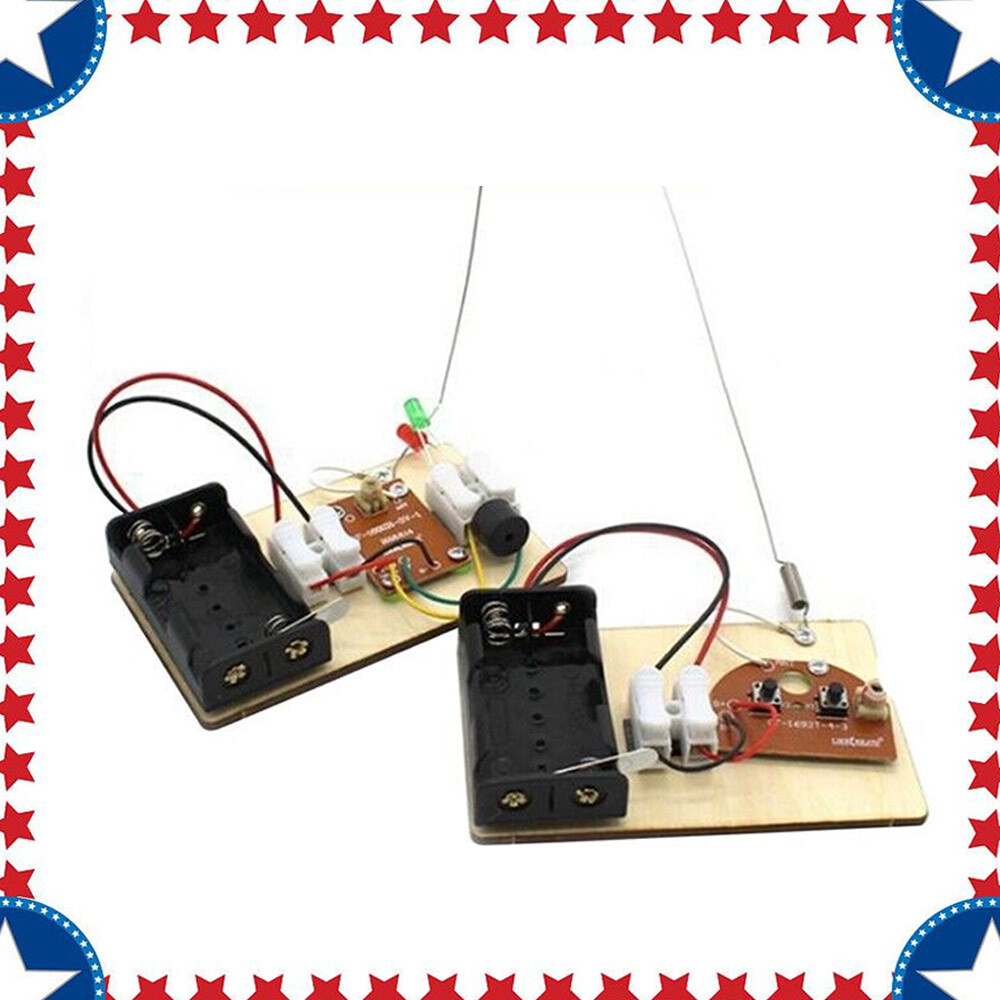 Kits-Learn Morse Code,a Telegraph MachineElectric Circuit Experiment(No Battery)