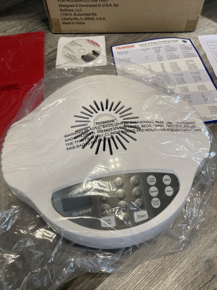 NuWave Pro Plus Infared Oven - Model 20651 with Nuwave Manual