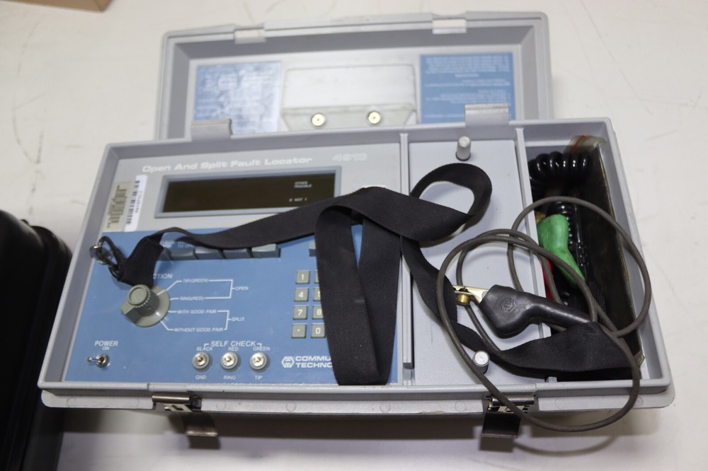Communications Technology Open And Split Fault Locator 4910