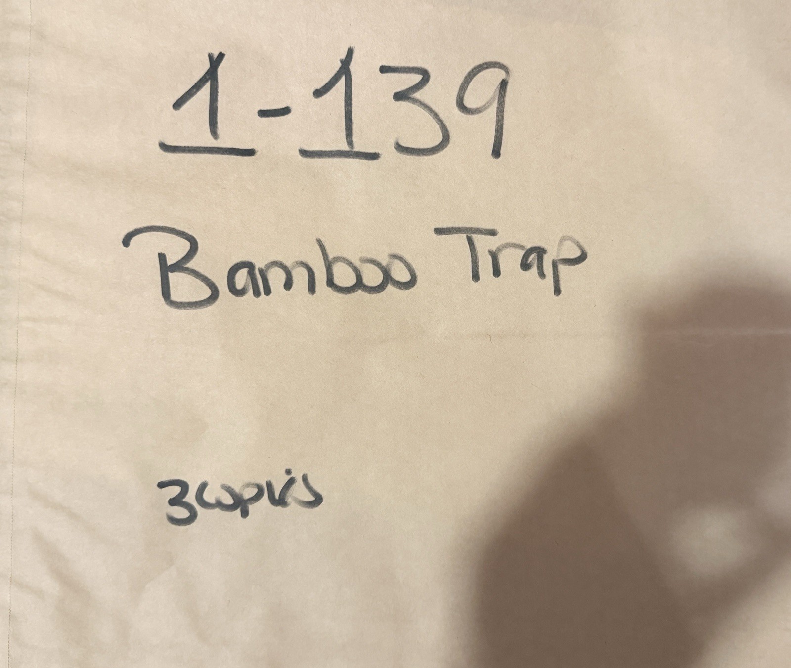 The Bamboo Trap Original Movie Poster Leo Fong Ronnie Van Clief George Estregan