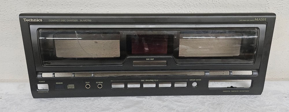 TECHNICS SL-MC700 CD Player FACEPLATE w Some Scratching