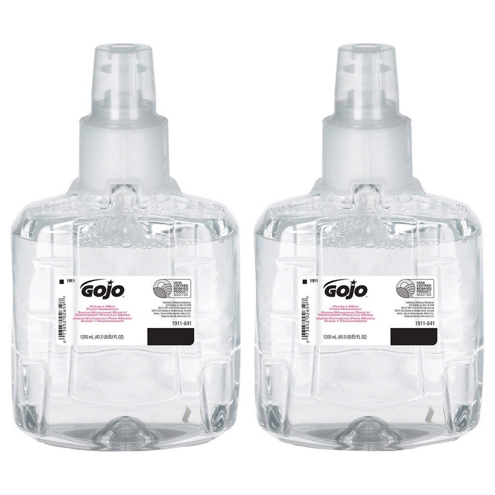 GOJO 1911-02 Hand Soap,CLR,1,200 mL,,PK2 15E819