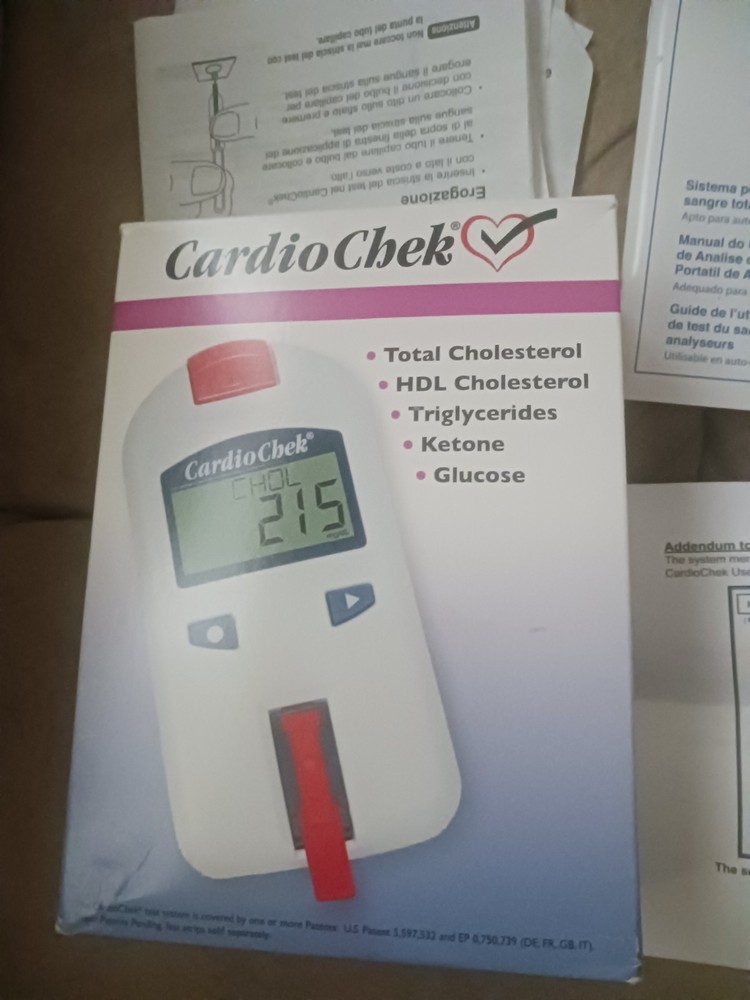 CardioChek Cholesterol Home Test System Analyzer