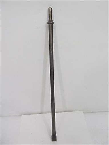 Ajax 910-18 , Flat Chisel , 18" Long , 3/4" Blade, Surface Rust