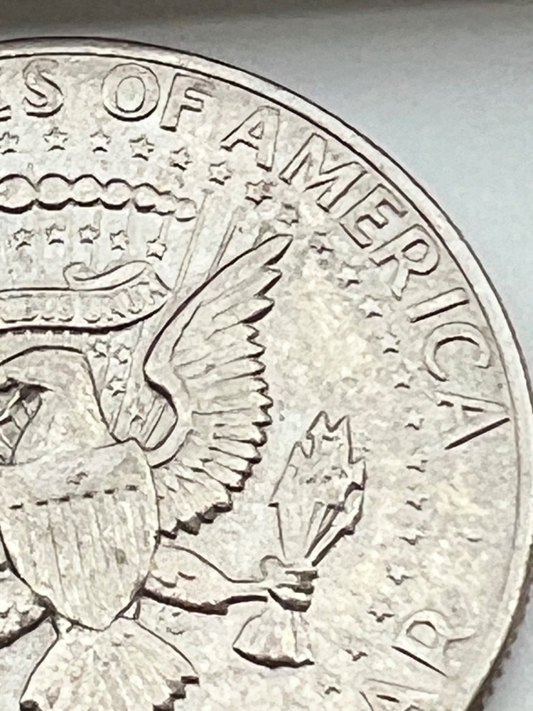 RARE 1972 Kennedy Half Dollar - No Mint Mark, Multi Errors