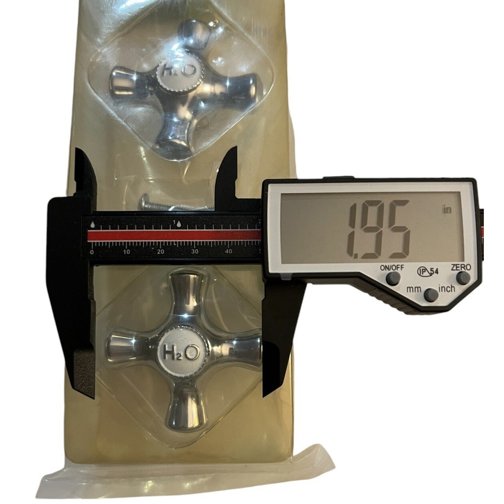 NEW Restore & Restyle Cabinet Pulls Faucet Handle Style Knobs Silver H2O