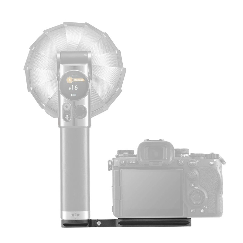 Studio Flash Mounting Brackets 1/4Inch Screw AntiSlip Design for LuxMaster Flash