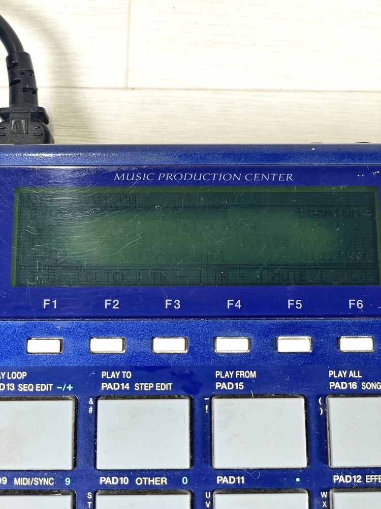 AKAI professional MPC1000 Blue MPC Sampler Untested s2089M