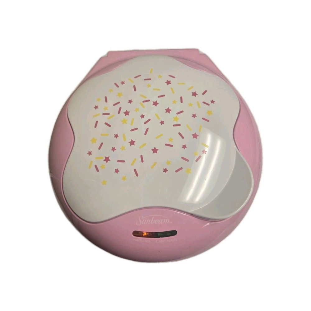 Sunbeam Cupcake Maker Pink Electric Muffin Baker