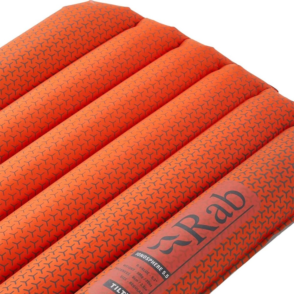 Rab Ionosphere 5.5 Sleep Pad Firecracker, Long
