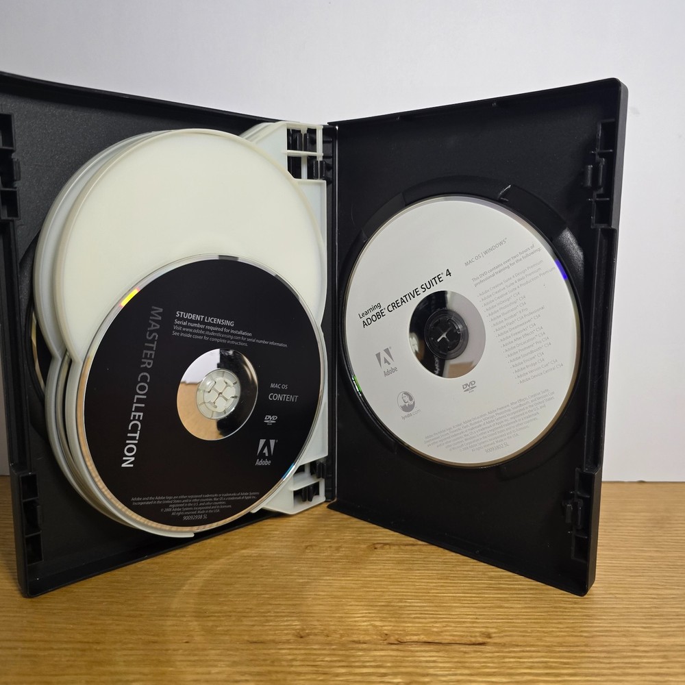 Adobe Creative Suite Master Collection CS4 Mac OS Student Licensing