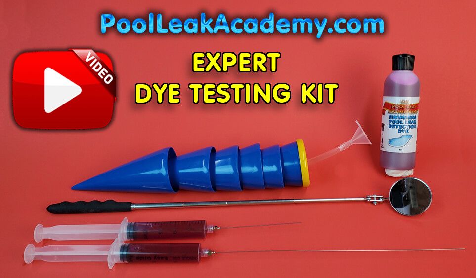 EXPERT POOL LEAK DYE TEST KIT