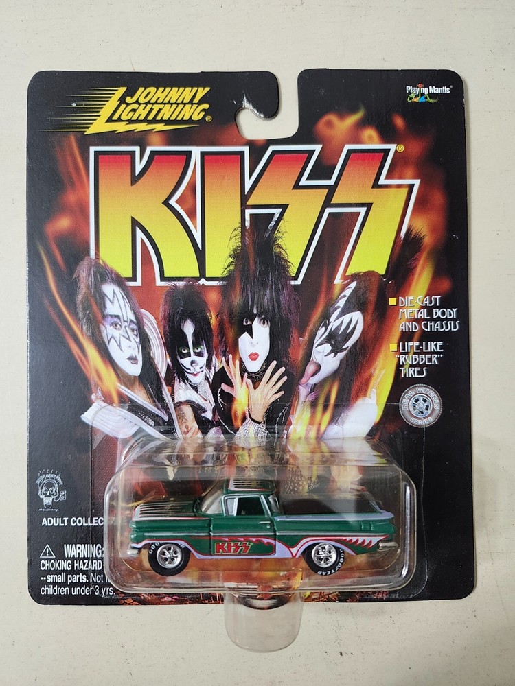 KISS Rare Johnny Lightning Green 1971 Chevrolet El Camino New In Box COOL!