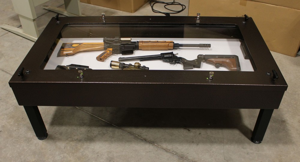 Bullet Proof Glass Display Vault