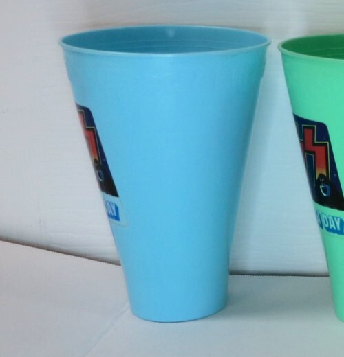 KISS BLUE PEPSI SCREAM MACHINE CUP AUCOIN 1977