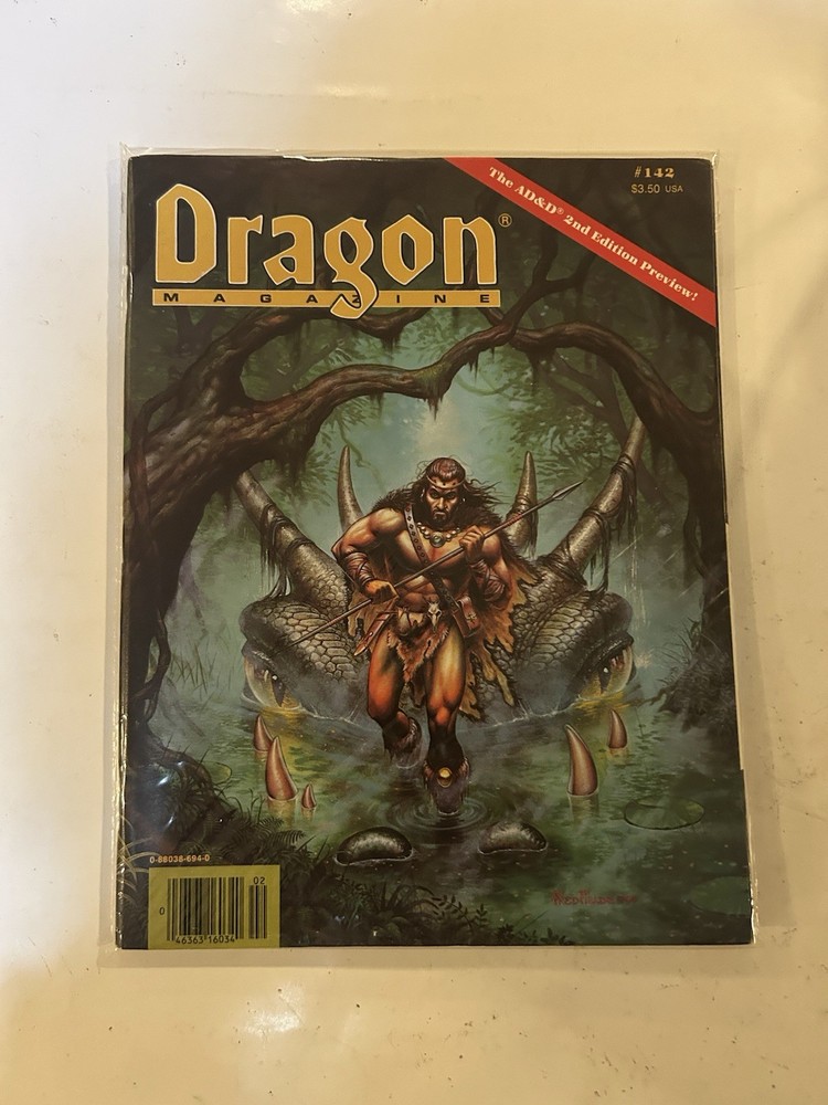 TSR: Dragon Magazine: Issue #142
