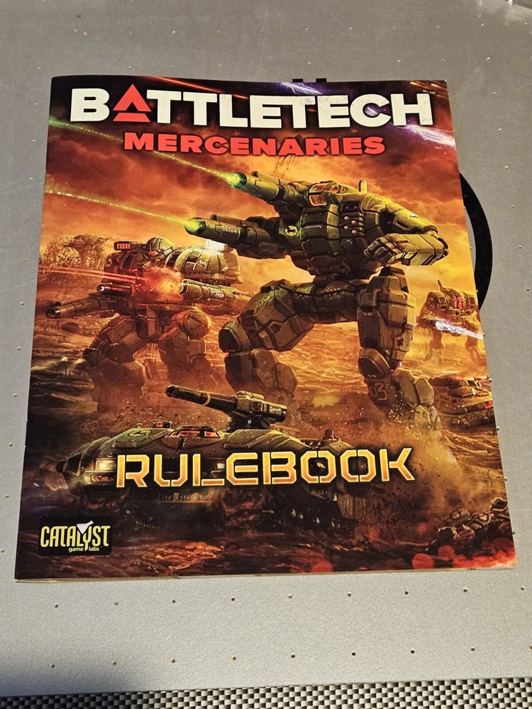 Battletech Mercenaries Rulebook Kickstarter Assets Support