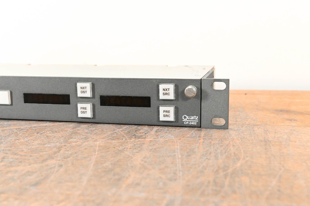 Evertz Quartz CP-2402 1RU 29-Button Remote Control Panel CG007A9