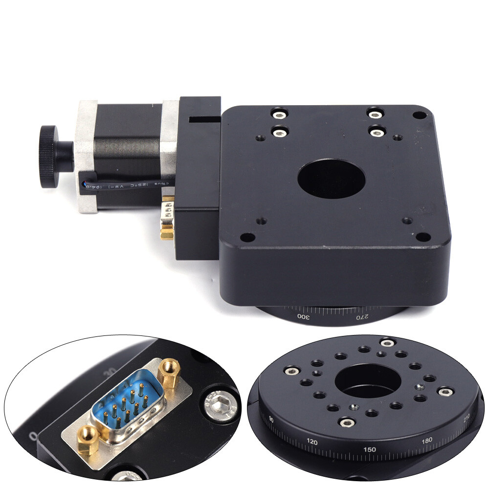360° Rotating Platform HT03RA100 Motorized Rotation Stage Optical Rotary Table