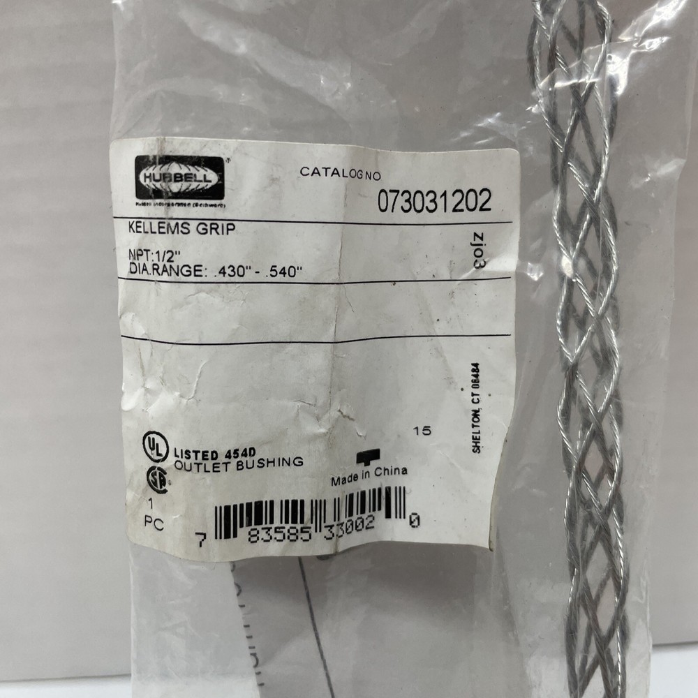 Hubbell 073031202 Kellems Grip