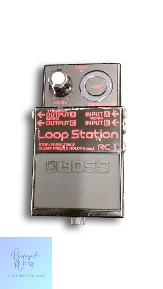 BOSS RC-1 Loop Station Effects Pedal for Musicians JP