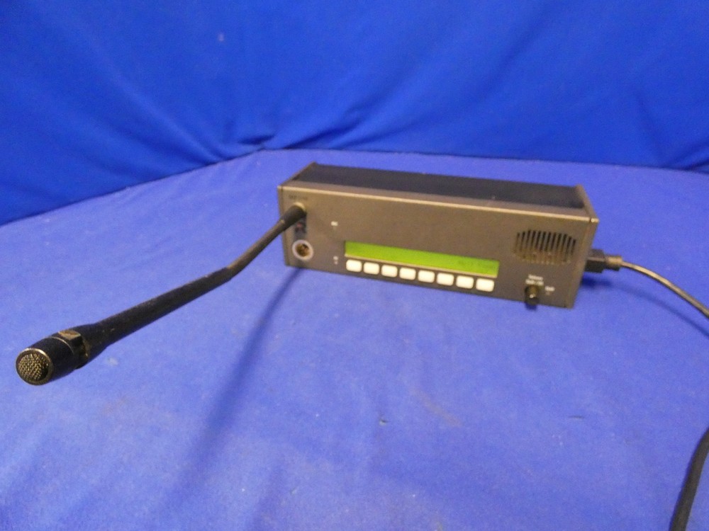 Riedel DCP-5108 Intercom Panel w/Microphone, Power Cord