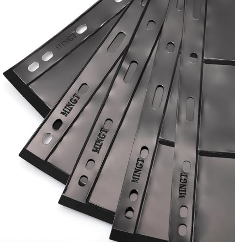 Stamp Album Pages 40 Double-Sided Sheets 9-Hole Inserts, Mixed Sizes, Black