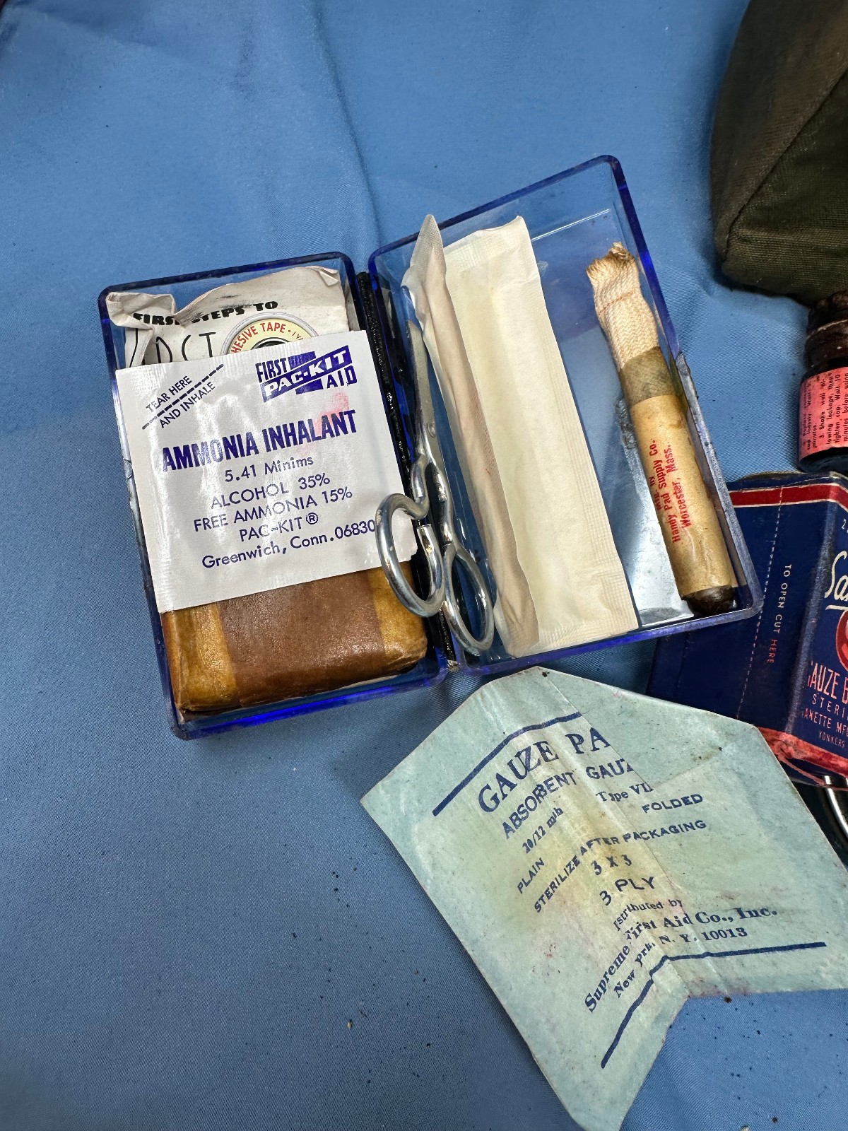 WW1 Aviator First Aid Kit Complete
