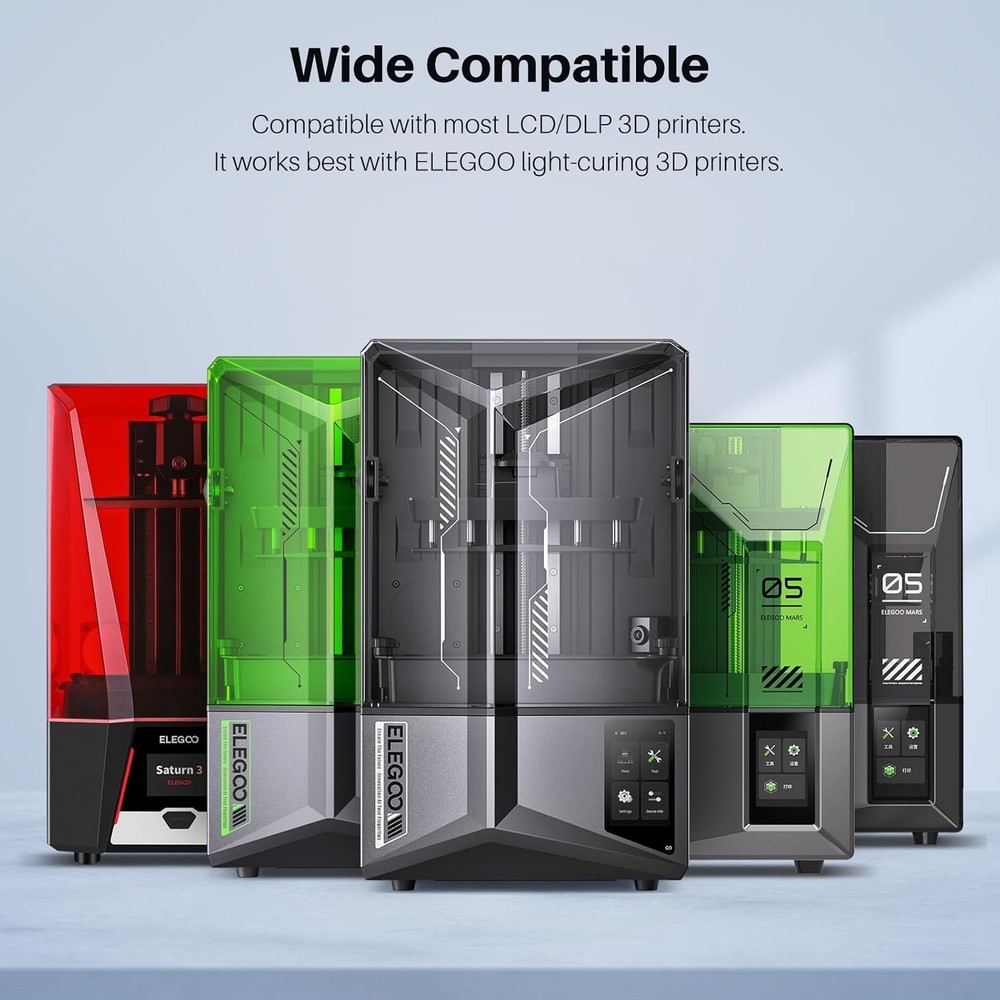 8K Water Washable Resin for MSLA Printers
