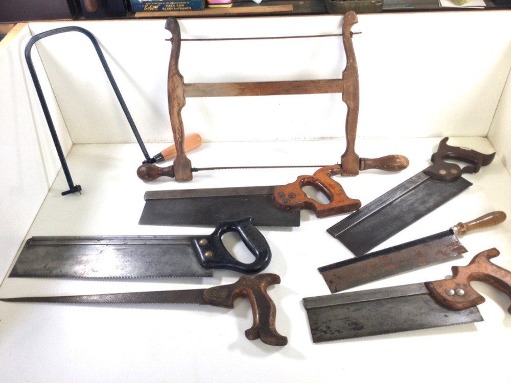 workshop found vintage saws