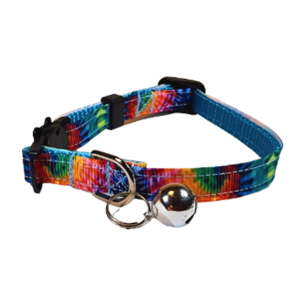 Tie Dye Cat Collar