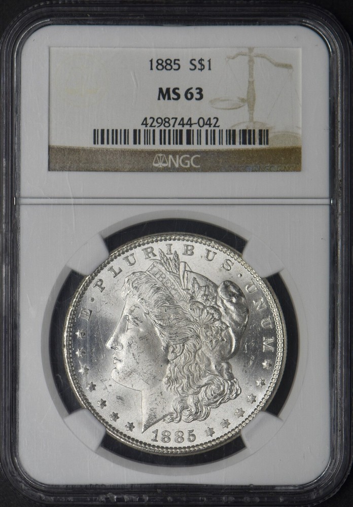 1885 Morgan Silver Dollar - NGC MS63 - ✪COINGIANTS✪