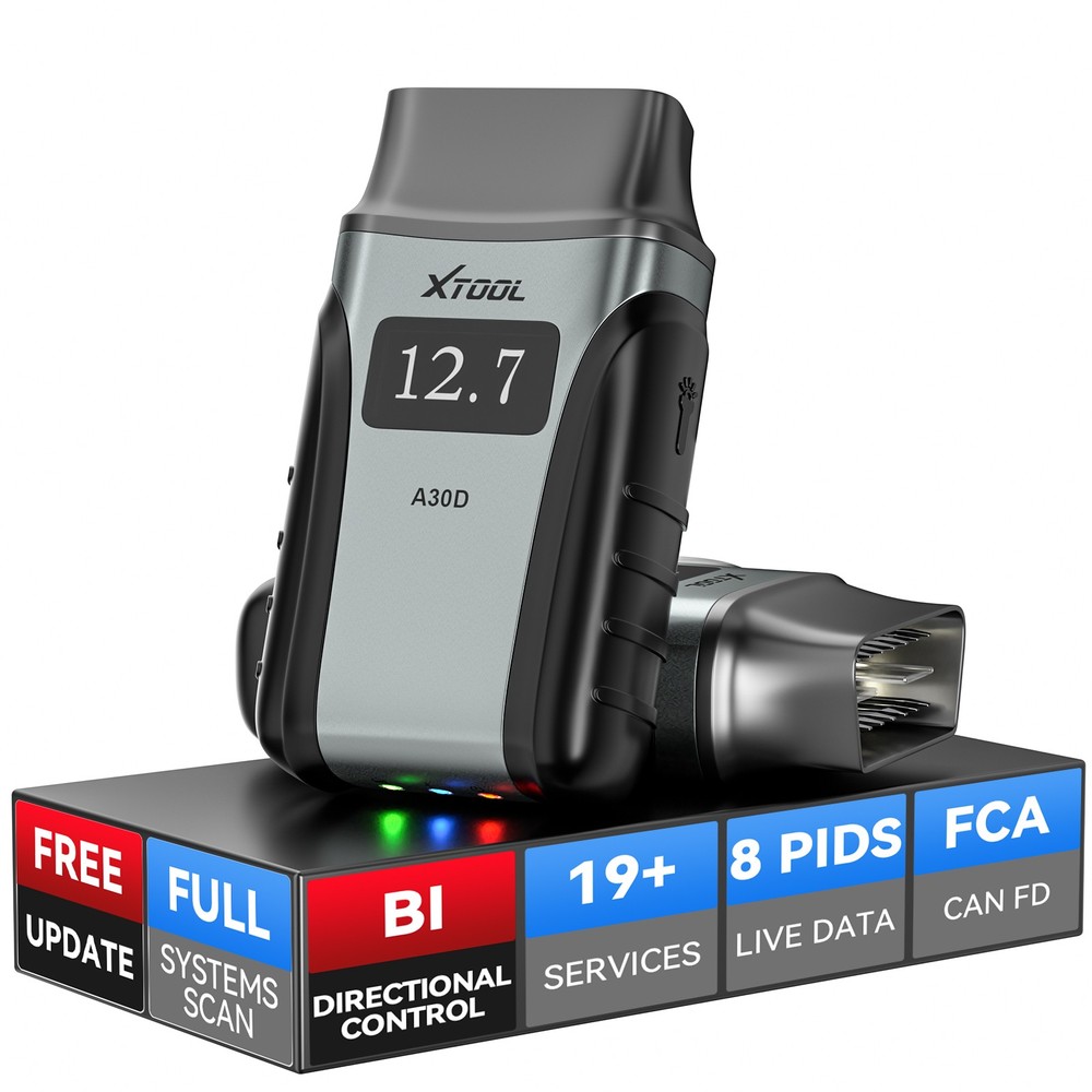 USED XTOOL Anyscan A30D V2.0 OBD2 Scanner Full System Diagnostic Scan Tool