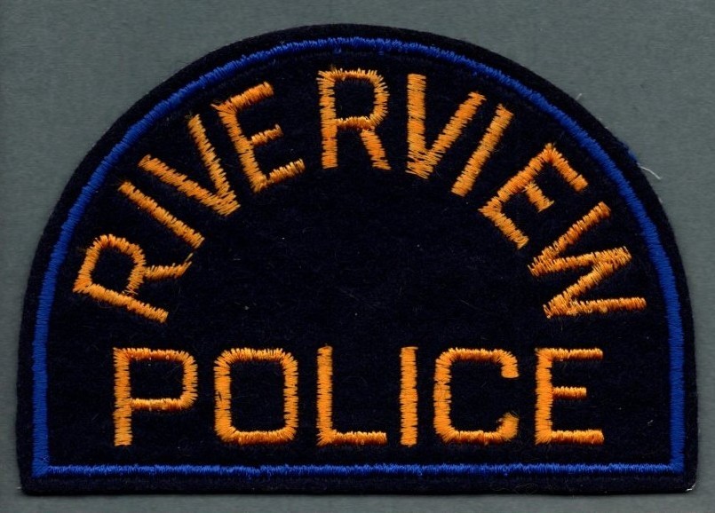Riverview Michigan Police Patch