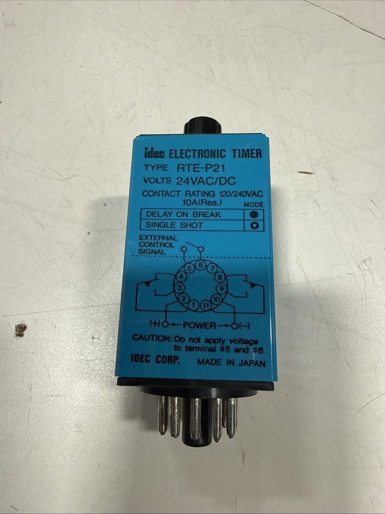 IDEC RTE P21 Electric Timer