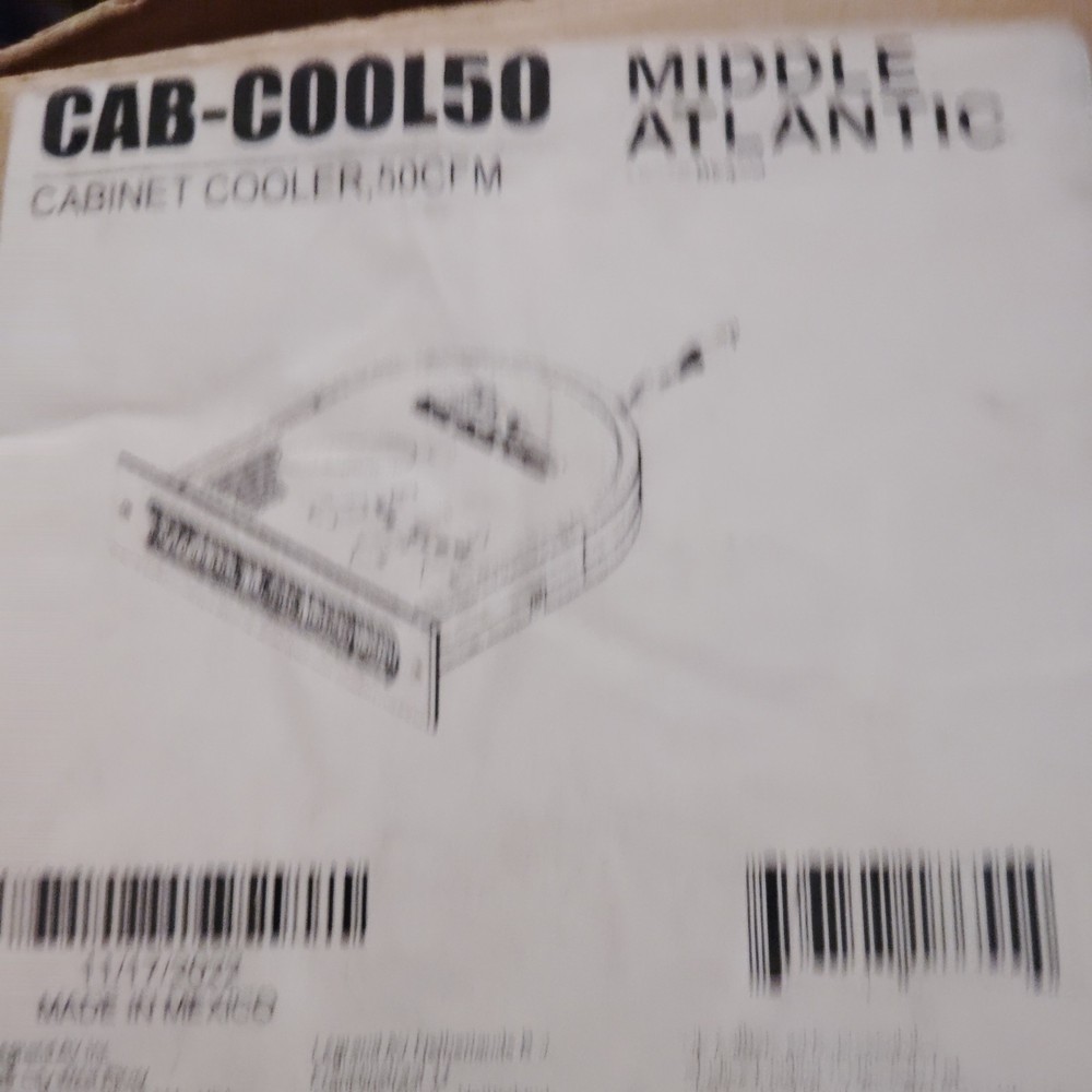 Middle Atlantic Products CAB-Cool50