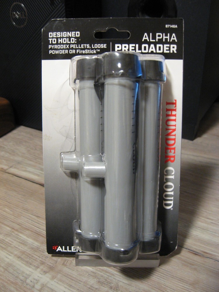 Thunder Cloud Muzzleloader 3 Pack Alpha Preloader 87146A