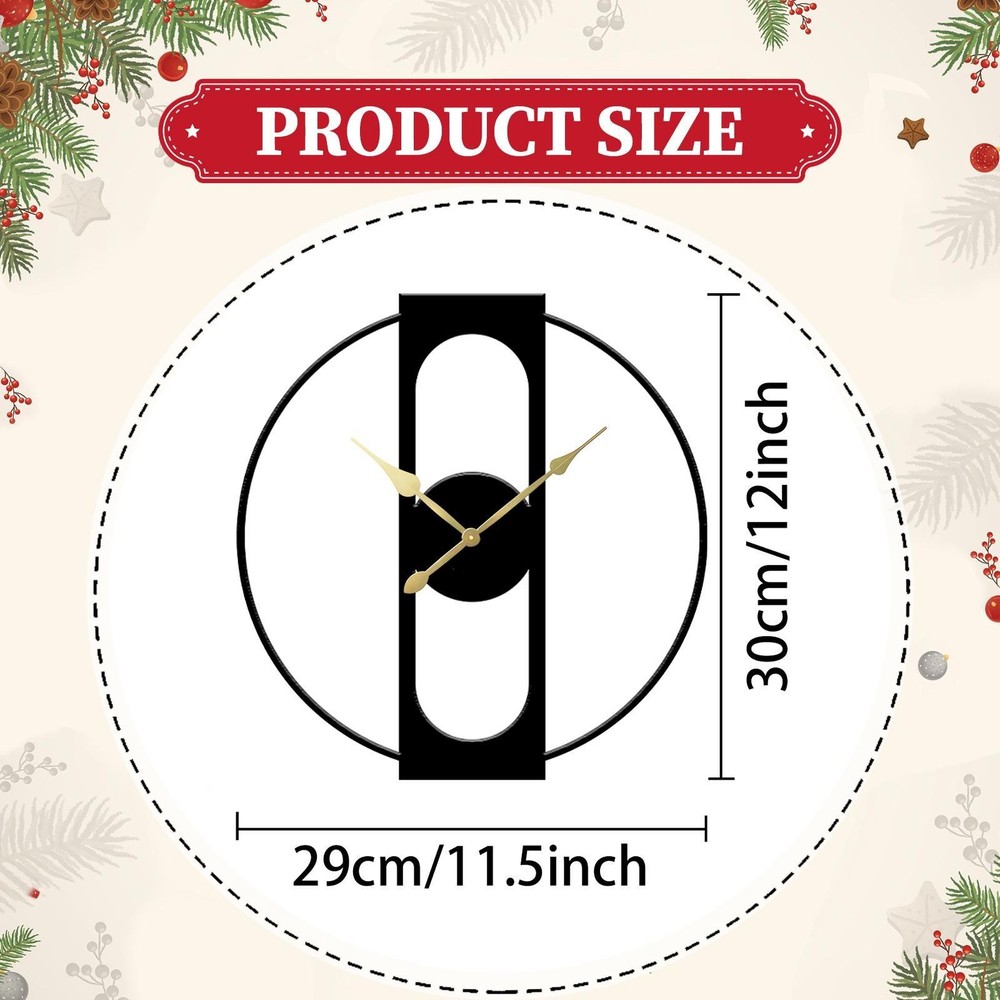 Modern Wall Clock Minimalist Wall Hanging Clock