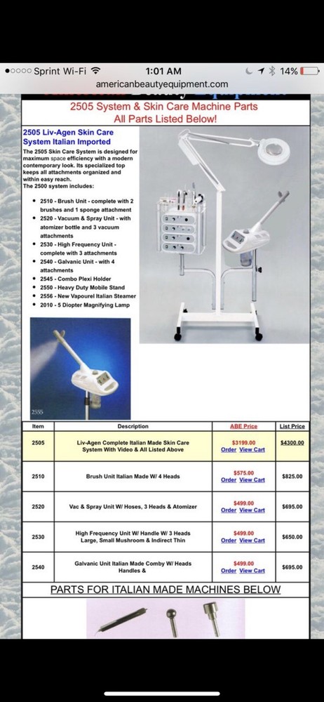 facial machine Pibbs