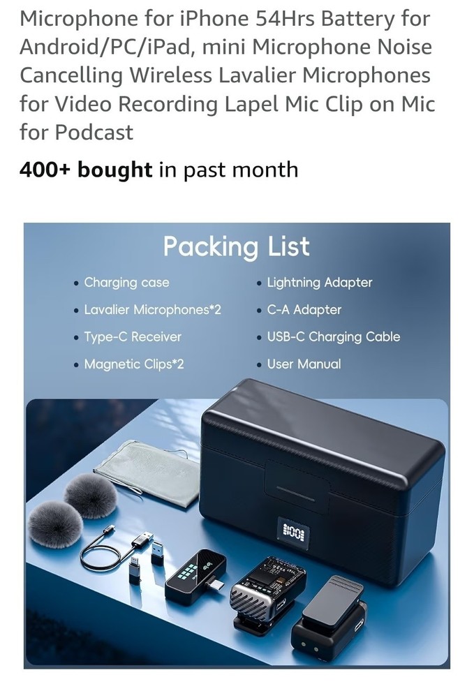 Xlapo Microphone for iPhone