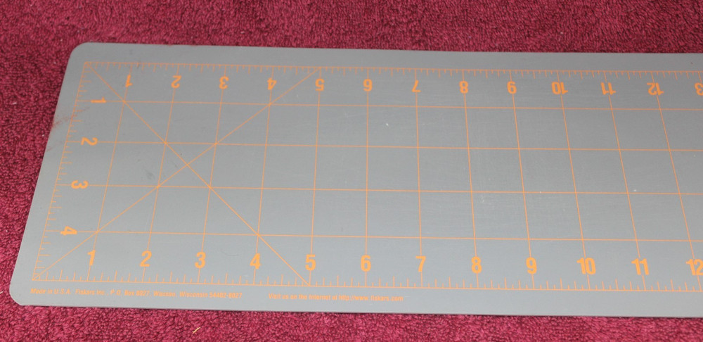 Fiskars Gray Cutting Mat 17x5