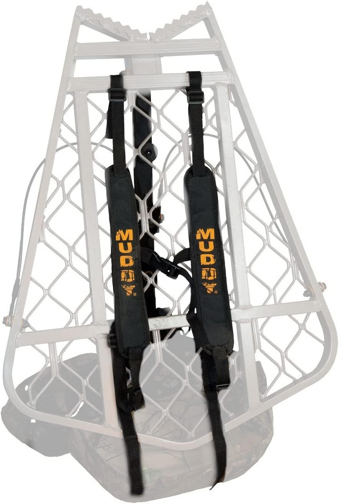 Durable Black Backpack Straps for Tree Stands - High-Quality and New
