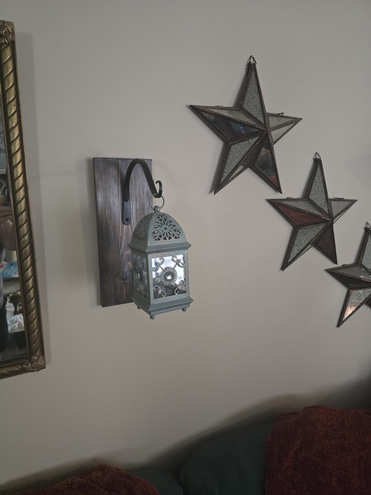 hanging glass lanterns