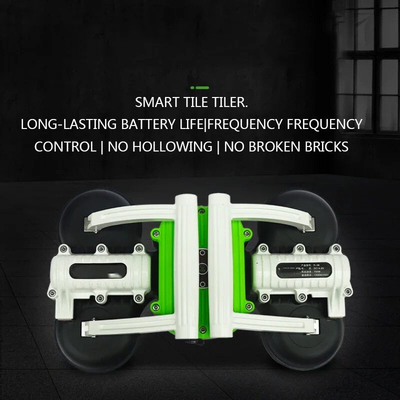 Handheld Floor Tile Artifact 14.8V Ceramic Tile Vibrating Machine R-98 Lithium