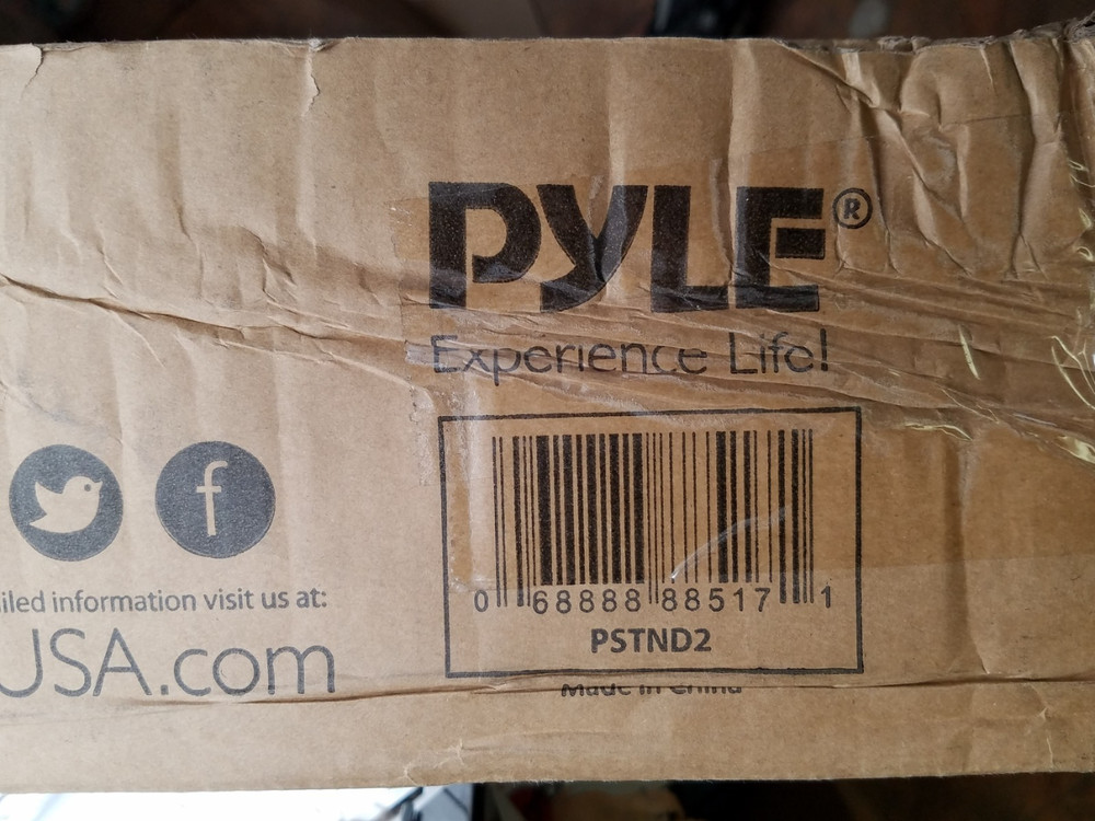 Pyle Universal Tripod Speaker Stand Mount Holder, Adjustable Height 6' Ft.