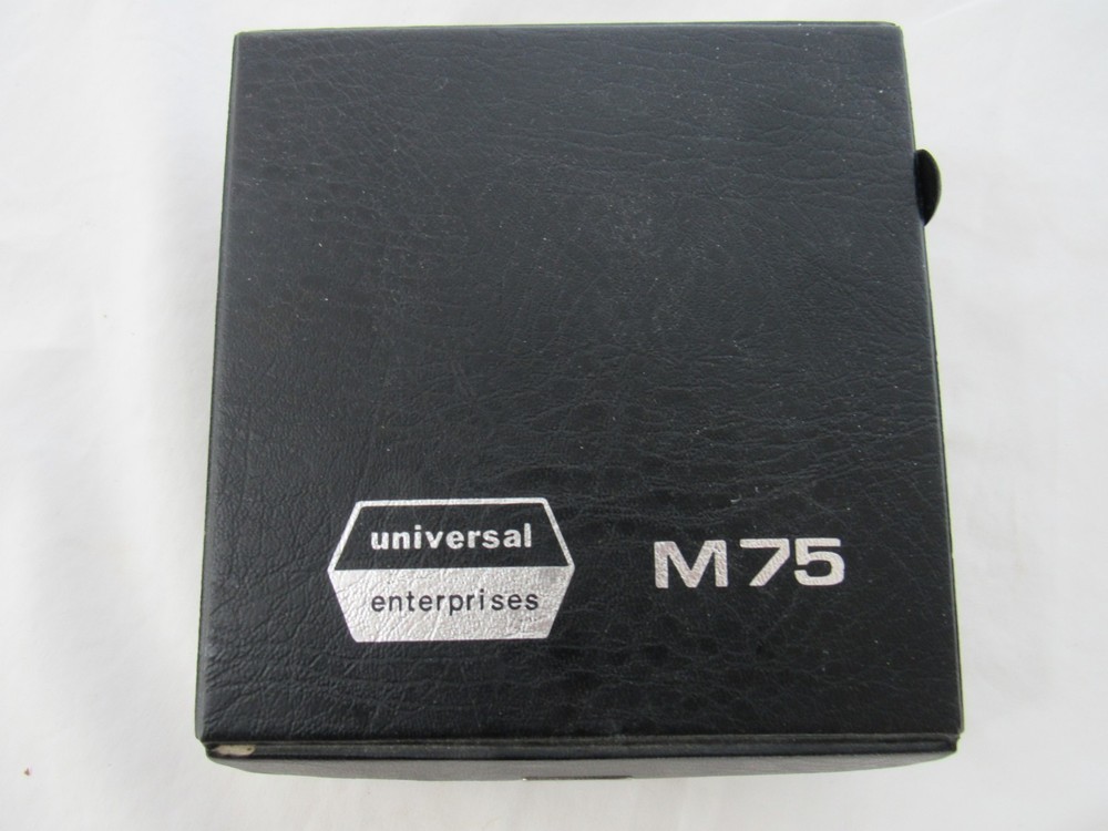 Universal Enterprises Multitester~ Model M75~16 Ranges~Carrying Case