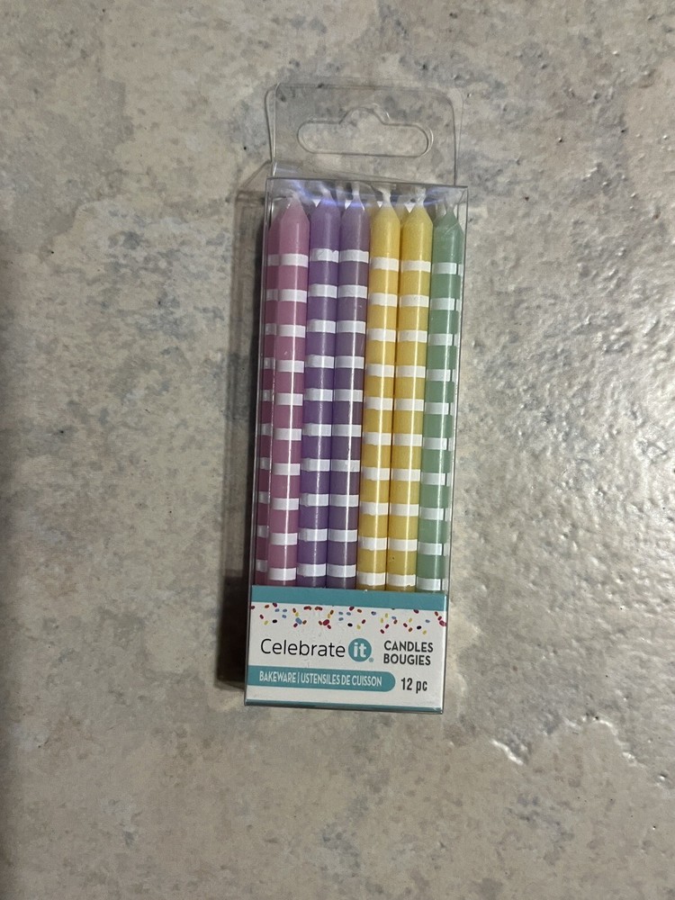 Celebrate it birthday candles BUNDLE